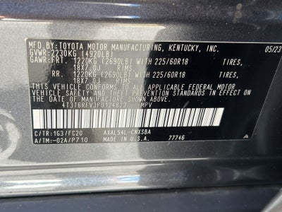 2023 Toyota RAV4 Hybrid SE