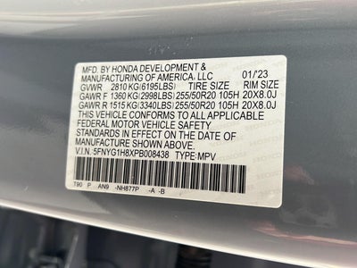 2023 Honda Pilot Elite