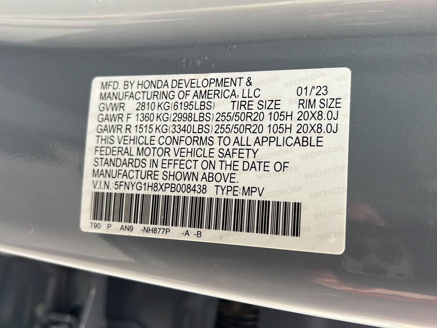 2023 Honda Pilot Elite