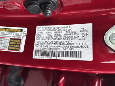 2022 Honda CR-V EX-L