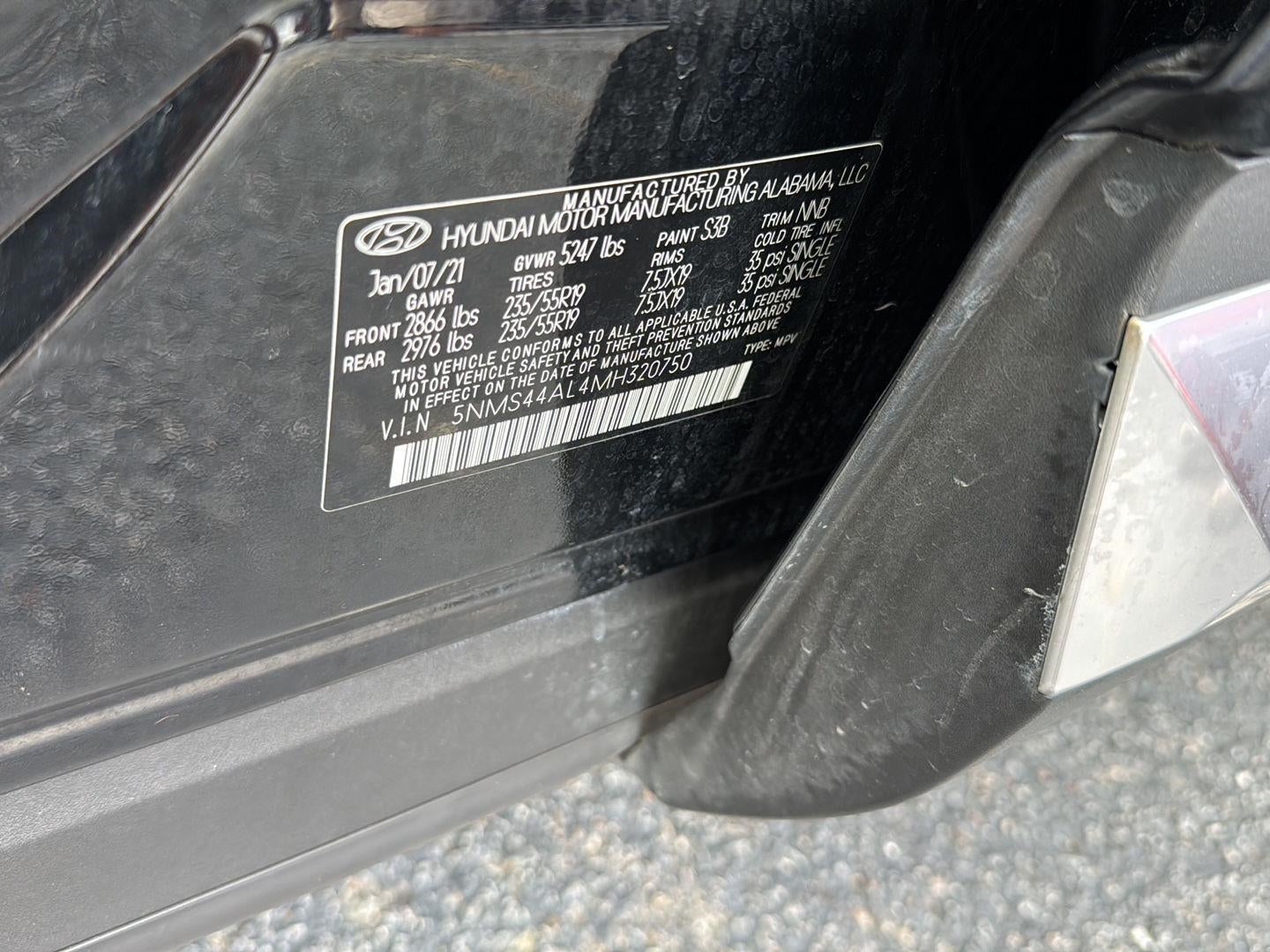 2021 Hyundai Santa Fe Limited