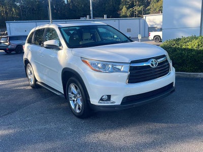 2014 Toyota Highlander Limited Platinum