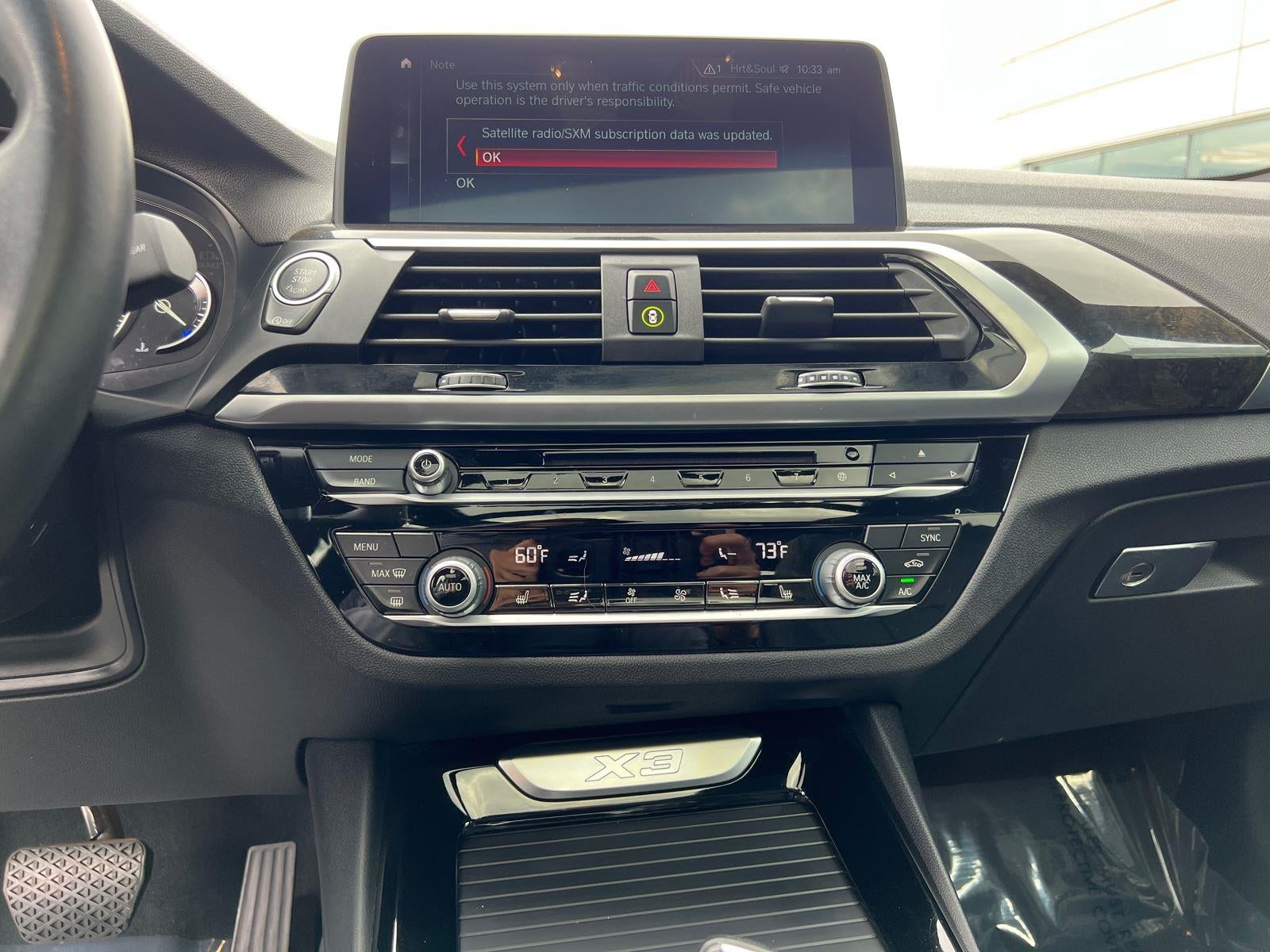 2019 BMW X3 sDrive30i