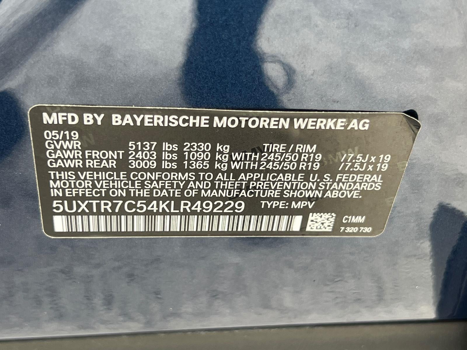 2019 BMW X3 sDrive30i