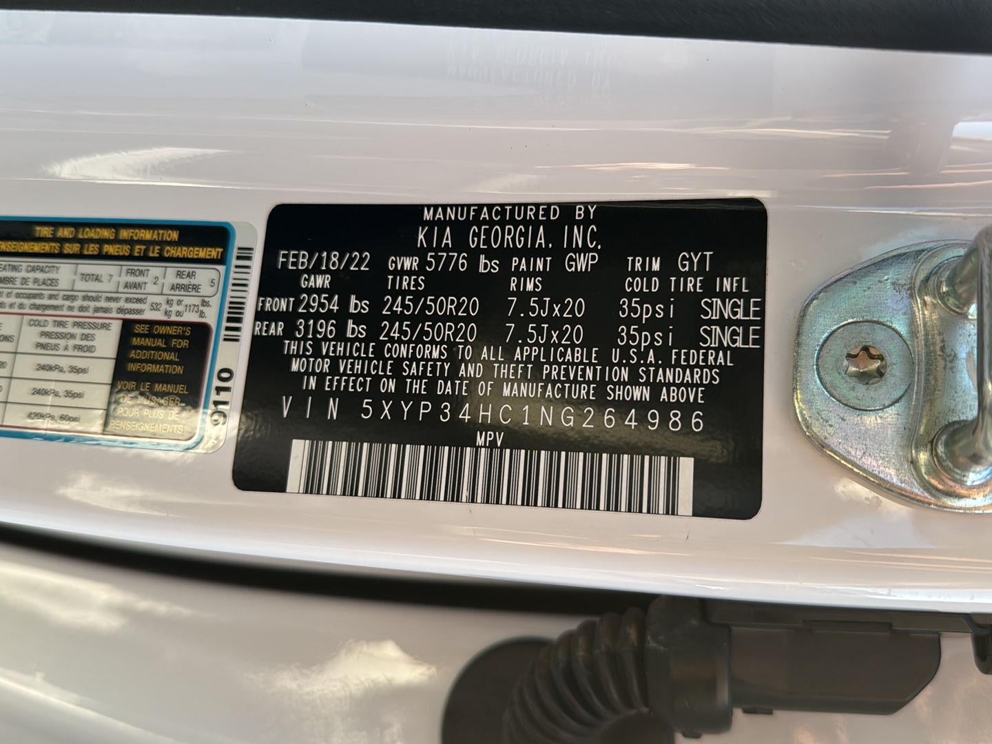 2022 Kia Telluride EX