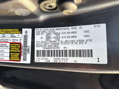 2023 Toyota Sequoia Limited