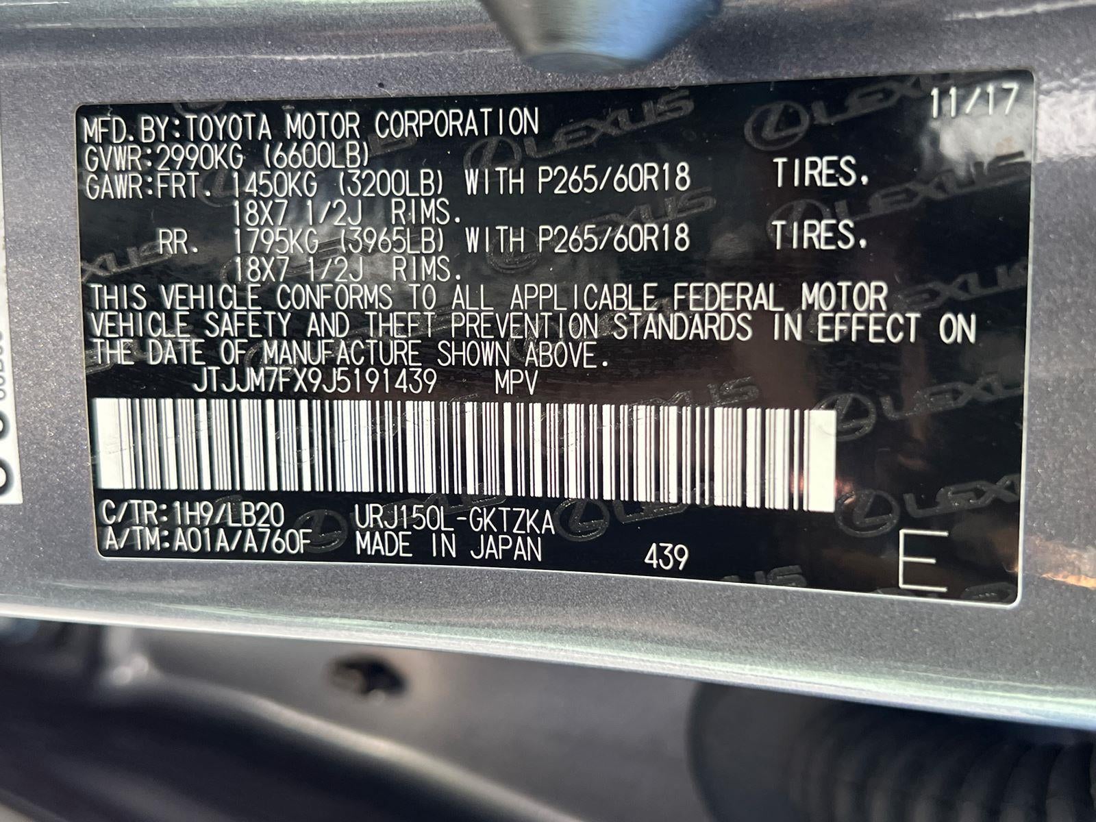 2018 Lexus GX 460 Luxury