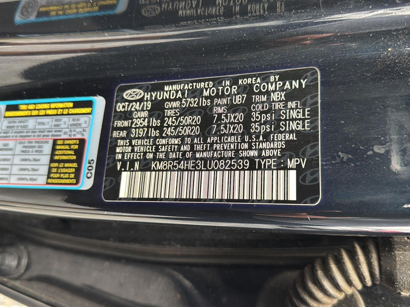 2020 Hyundai Palisade Limited