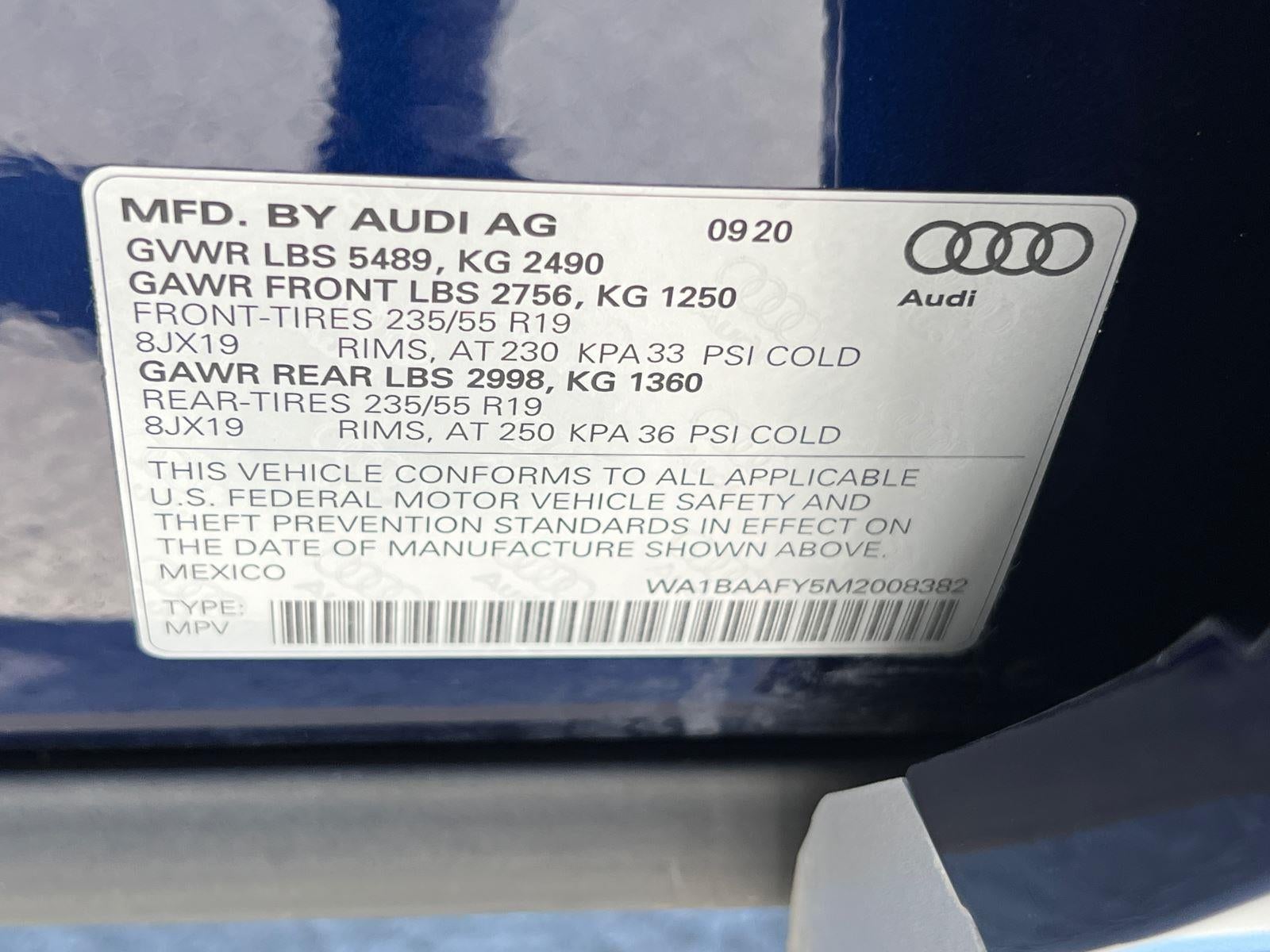 2021 Audi Q5 Premium
