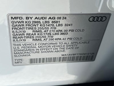2025 Audi Q7 Premium