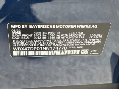 2022 BMW X3 sDrive30i